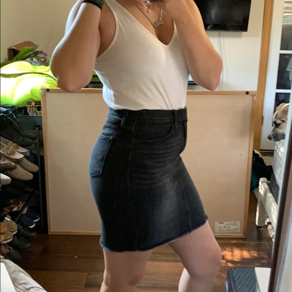 Universal Thread Black Denim Pencil Skirt (NWOT)